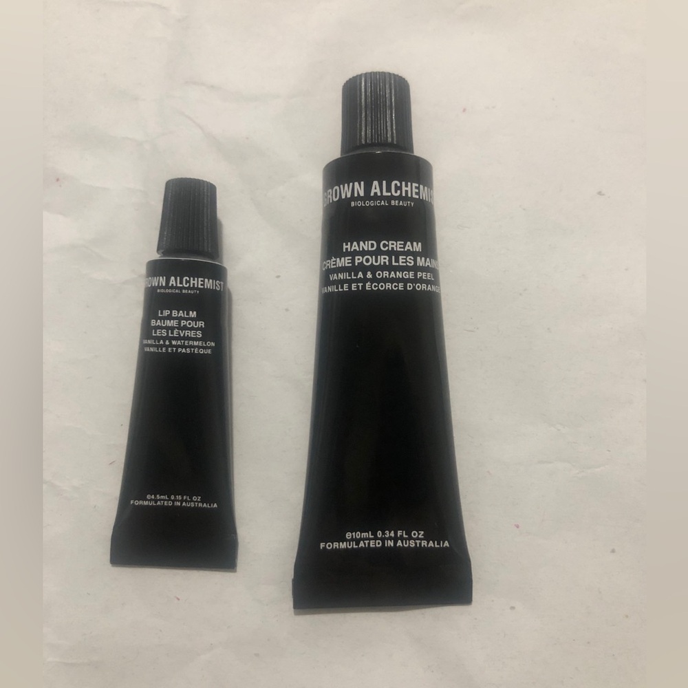Grown Alchemist Hand Cream and Lip Balm